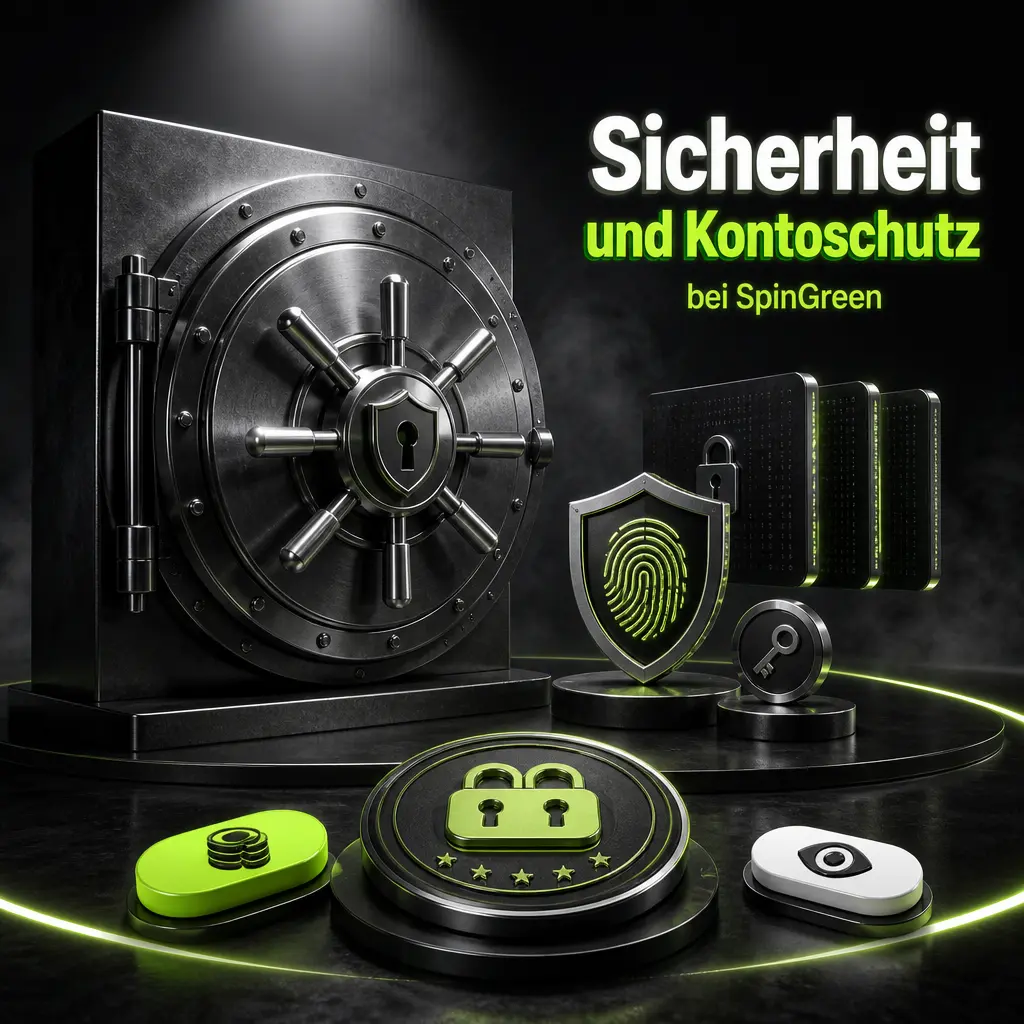 SpinGreen Sicherheit: SSL-Verschlüsselung, Kontoverifizierung, Zwei-Faktor-Authentifizierung und Betrugsschutz für sicheres Spielen