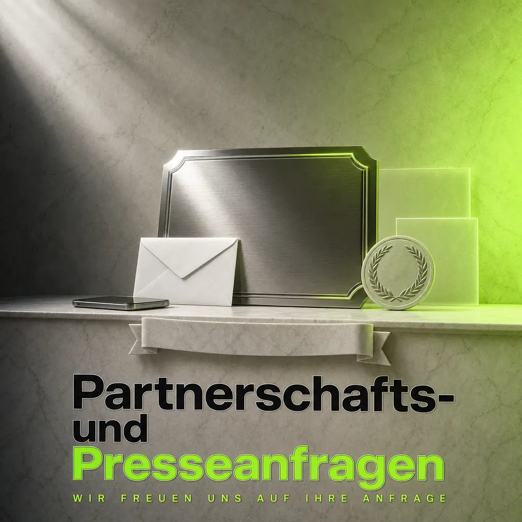Kontaktinformationen für Partnerschafts- und Presseanfragen bei SpinGreen per E-Mail-Adresse partners@spingreen.com