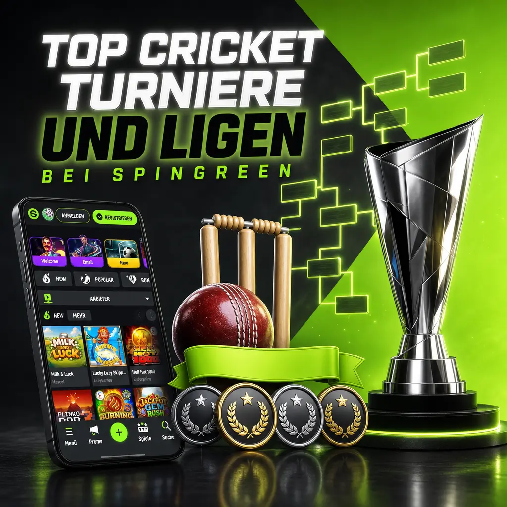 Wettquoten und Wettmärkte für IPL, BPL, T20 World Cup, Cricket World Cup und Asia Cup bei SpinGreen im Überblick.
